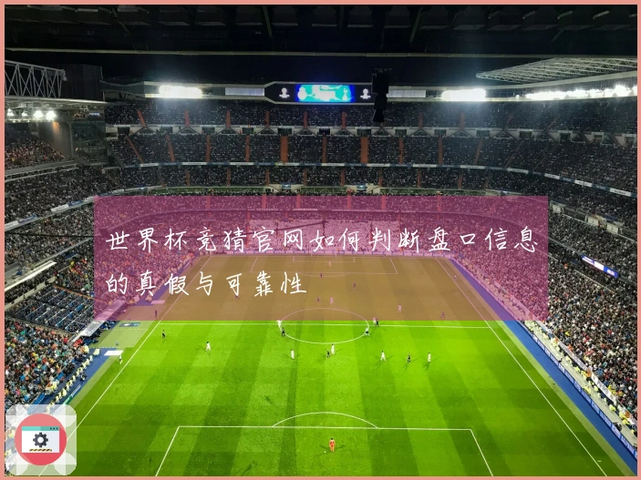 世界杯竞猜官网如何判断盘口信息的真假与可靠性