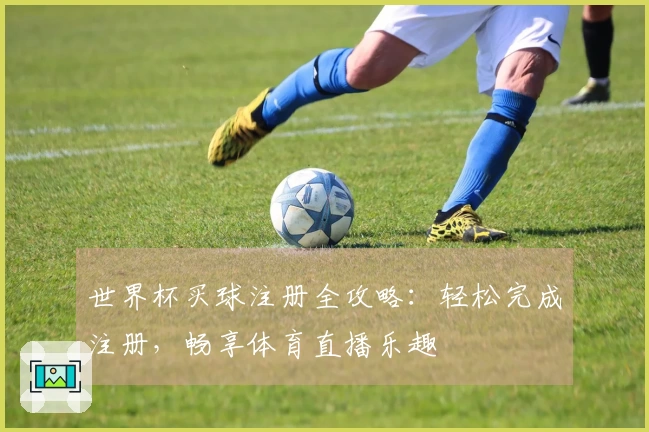 世界杯买球注册全攻略：轻松完成注册，畅享体育直播乐趣